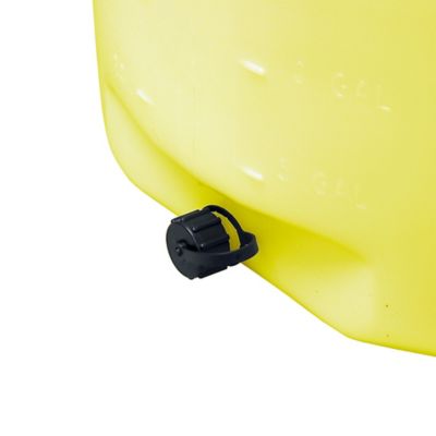 Image showing  25 gal. Yellow Sprayer Tank
