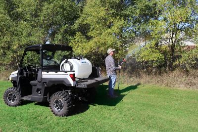 Image showing 6 th Valley Industries 60 gal. White Sprayer Tank