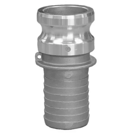 Abbott Rubber 1 in Aluminum E Adapter for X Hose Shank Ag Sprayer Fittings