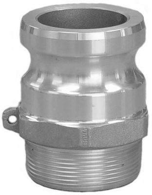 Abbott Rubber 1/2 in. Aluminum F Adapter X Male NPT