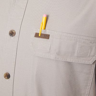 Image showing  Big Men's Stretch Full-Swing Work Shirt