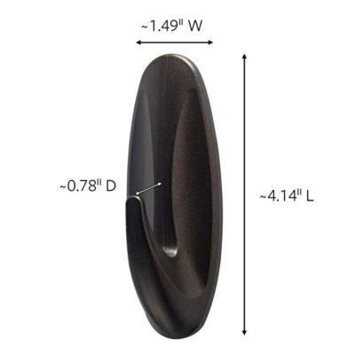 Image showing  Command Outdoor Metallic Hook