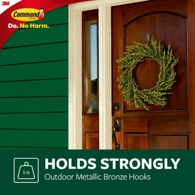 Image showing  Command Outdoor Metallic Hook