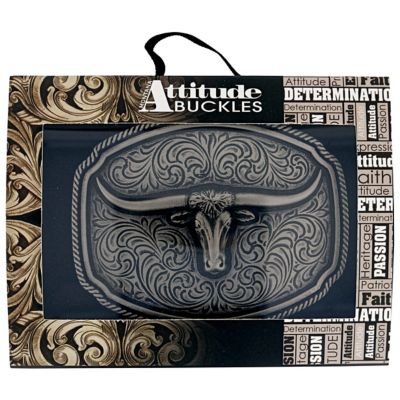 Image showing  Longhorn Soul Attitude Buckle, A993S
