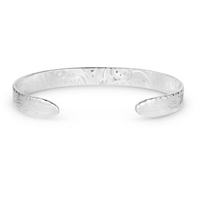 Image showing  Timeless Elegance Chiseled Cuff Bracelet, BC5663