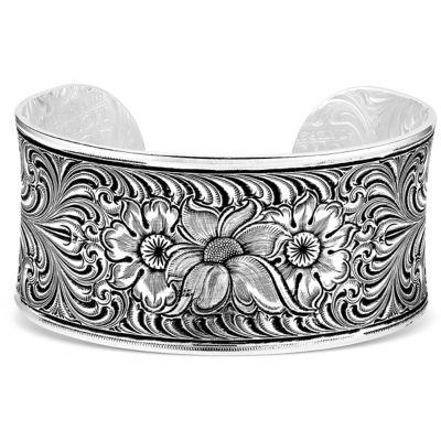 Montana Silversmiths Wildflower Impressions Bracelet, BC5670