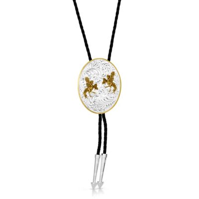 Montana Silversmiths The Ultimate Fight Extra Large Bolo Tie, BT5829