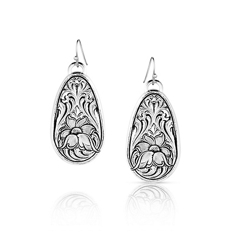 Montana Silversmiths Wildflower Impressions Earrings, ER5670
