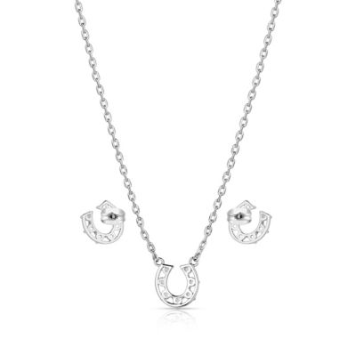 Image showing  Delicate Glamour Horseshoe Jewelry Set