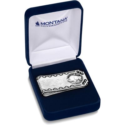 Image showing  Buffalo Nickel Southwestern Money Clip