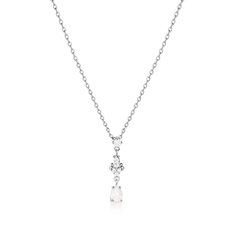 Montana Silversmiths Elegant Harmony White Opal Necklace, NC5772