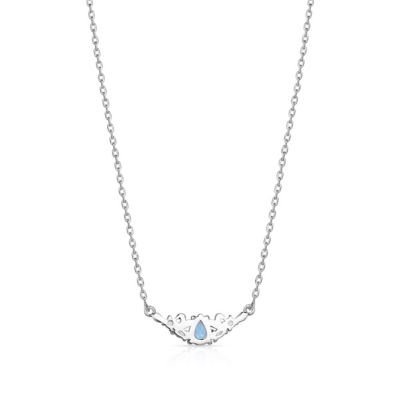 Image showing  Refined Grace Opal Crystal Necklace, NC5786