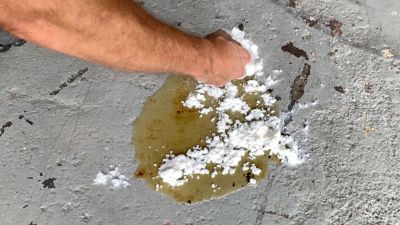 Image showing  1.25lb Shaker Jar of Cellulose Absorbent. 100% Organic.