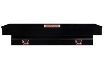 Image showing 8 th Weather Guard 7 cu. ft. Steel Compact Standard Profile Crossover Truck Tool Box for Mid-Size Trucks, 62 in. 20 in. x 13 in.