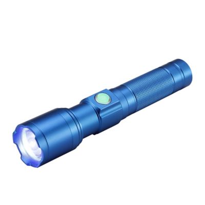 JobSmart 600-Lumen Rechargeable Flashlight, Blue