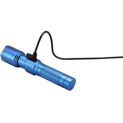 Image showing  600-Lumen Rechargeable Flashlight, Blue