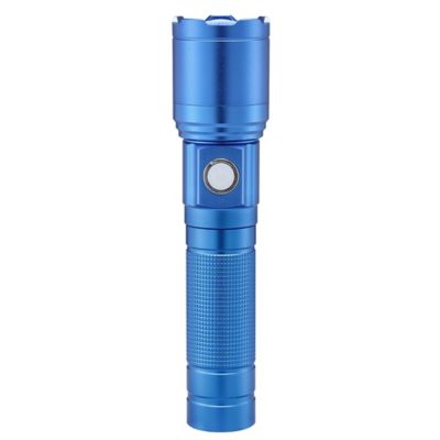 Image showing  600-Lumen Rechargeable Flashlight, Blue