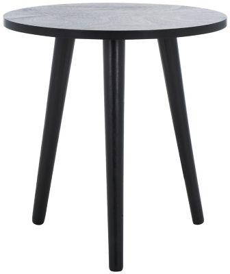 Safavieh Orion Black Round Accent Table