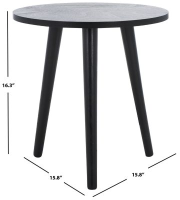 Image showing  Orion Black Round Accent Table