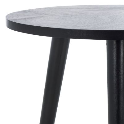 Image showing 6 th Safavieh Orion Black Round Accent Table