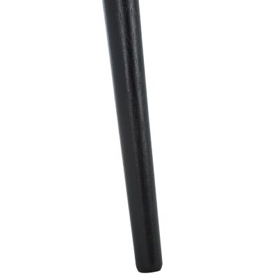 Image showing 7 th Safavieh Orion Black Round Accent Table