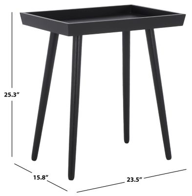 Image showing  Nonie Black Tray Accent Table