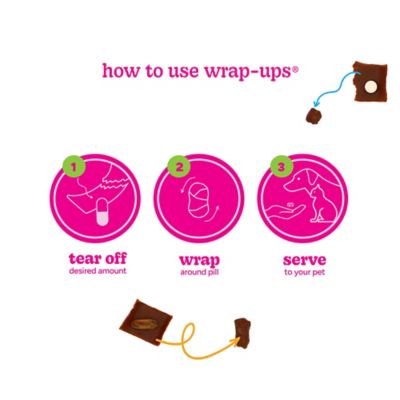 Image showing  Wrap-Ups Bacon Flavor Pill Hiding Treats for Dogs and Cats