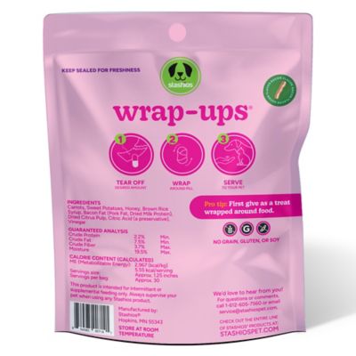 Image showing  Wrap-Ups Bacon Flavor Pill Hiding Treats for Dogs and Cats