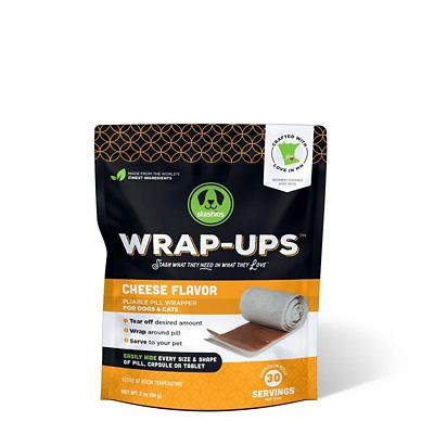 Stashios Wrap-Ups: Pill Wrapper - Cheese - 30 Servings Bag