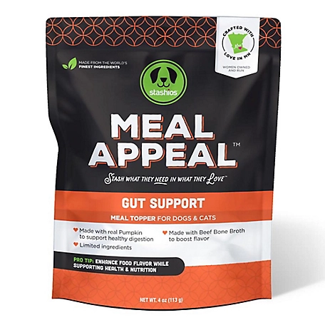 Stashios Meal Appeal: Gut Support Food Topper - Beef 4 oz.
