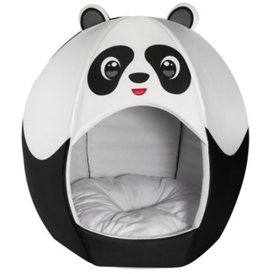 Maccabi Art Pet Friends Igloo Bed: Small - Panda - Animal Face Bed