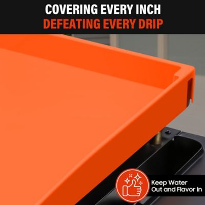 Image showing  Griddle Mat Cover for 36 in. Blackstone and Other Griddles, Orange