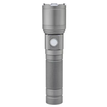 JobSmart 600 lumens rechargeable flashlight gray Flashlights