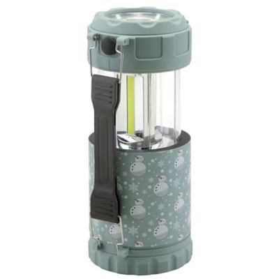 Image showing  300-Lumen Cob LED Pull-Up Lantern, Snowman