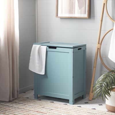 Image showing  Haina Blue Laundry Basket