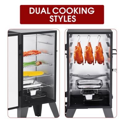 Image showing 5 th Royal Gourmet 454 sq. in. Analog Electric Smoker with 3 Cooking Grates