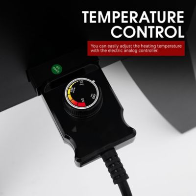 Image showing 7 th Royal Gourmet 454 sq. in. Analog Electric Smoker with 3 Cooking Grates