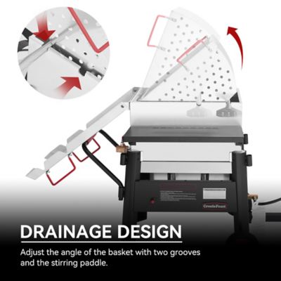 Image showing 6 th Creole Feast Single Sack Crawfish Seafood Boiler for Crawfish Season, Black