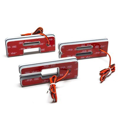 Image showing  Universal Illuminated LED Letter Badges - O, 3140-O-001