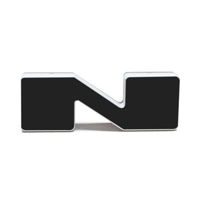 ORACLE Lighting Universal Illuminated LED Letter Badges - N, 3141-N-001