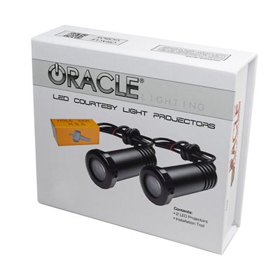 Image showing 6 th ORACLE Lighting GOBO Door LED Projectors - Mustang Logo, 3361-504