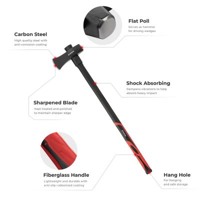 Image showing  Splitting Maul with Sledge