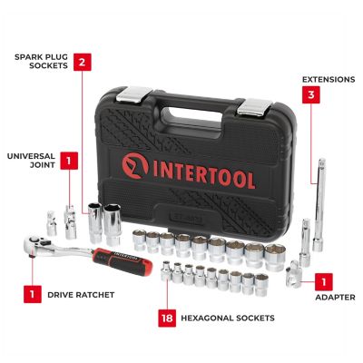 Image showing  26 pc. Metric Socket Set