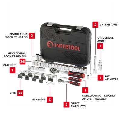 Image showing  73 pc. Socket Set
