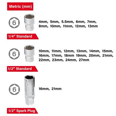 Image showing  73 pc. Socket Set