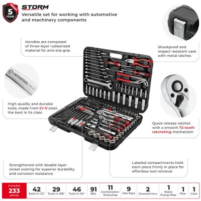 Image showing  233 pc. Socket Wrench Set