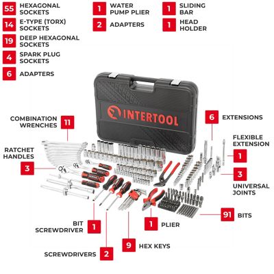 Image showing  233 pc. Socket Wrench Set