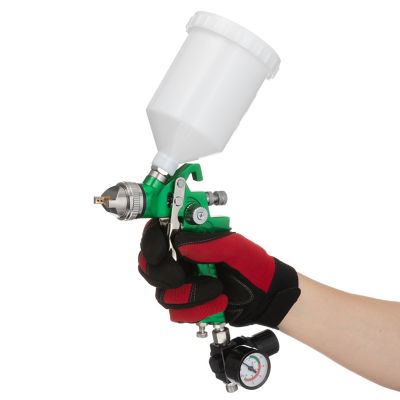 Image showing 6 th INTERTOOL HVLP Sprayer Green