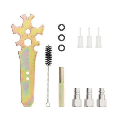 Image showing 5 th INTERTOOL HVLP Sprayer Kit Green