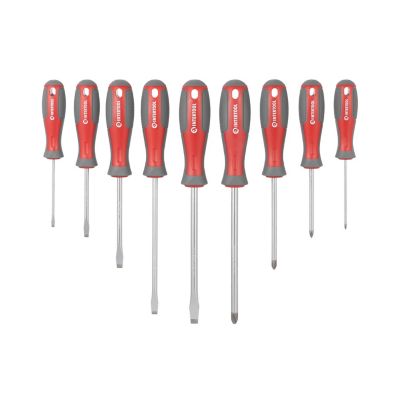 INTERTOOL 9 pc. Screwdriver Set Rack